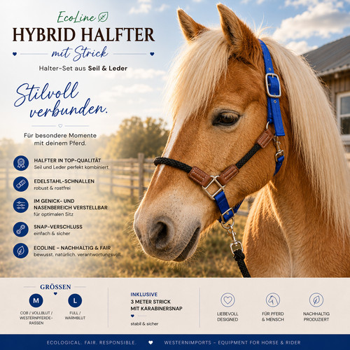 Ecoline hybrid halfter mit - ecoline,