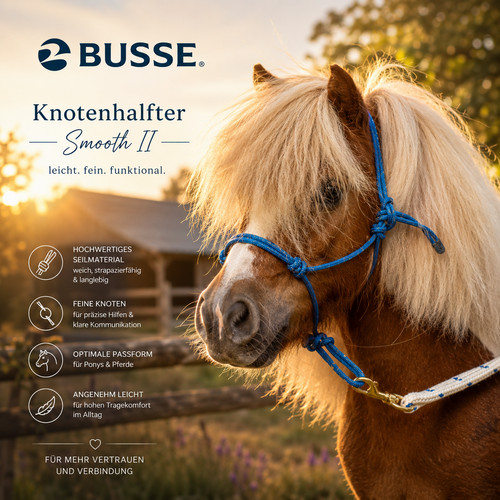 Busse knotenhalfter smooth - smooth, ii