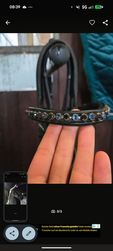 Schwarze ledertrense - schwarze,